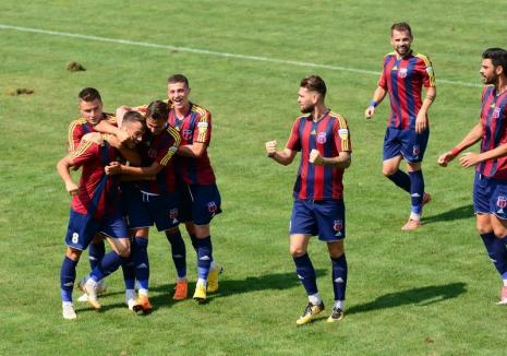 Luceafărul s-a impus cu 1-0 în faţa liderului clasamentului, printr-un gol marcat pe final