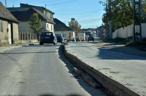 Bagă viteză! Pe DN 76 Oradea-Beiuş apar porţiuni pe care se poate circula chiar şi cu peste 100 km/h (FOTO)