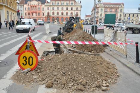 Oradea în şantier: Începând de săptămâna viitoare, traficul rutier va fi dat peste cap de un val de lucrări fără precedent (FOTO / VIDEO)