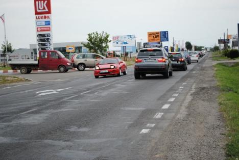 Primăria reface intrările în oraş din Calea Aradului şi Calea Clujului (FOTO)