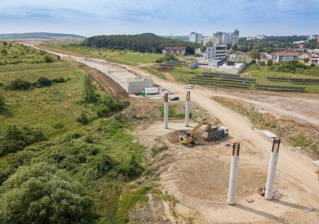 Centura Sânmartin a ajuns la 40%. Un proprietar din Băile 1 Mai împiedică execuția unui pod și amână finalizarea proiectului peste termenul programat (FOTO)
