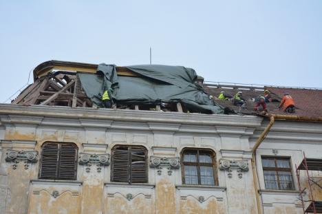 Making of: Cum se reabilitează Palatul Baroc şi ce s-a găsit în subsolul clădirii (FOTO/VIDEO)