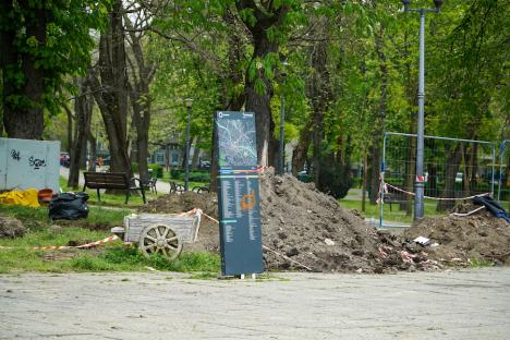 Fața orașului: Parcul 1 Decembrie din Oradea a devenit un loc de ocolit! (FOTO)