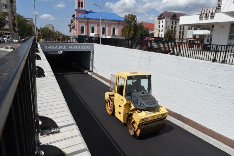 Pasajul Magheru din Oradea va fi deschis în curând circulaţiei. Vezi cum arată! (FOTO)