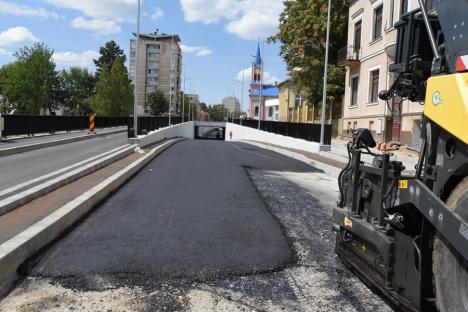 Pasajul Magheru din Oradea va fi deschis în curând circulaţiei. Vezi cum arată! (FOTO)