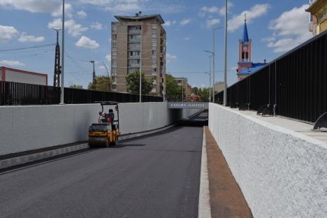 Pasajul Magheru din Oradea va fi deschis în curând circulaţiei. Vezi cum arată! (FOTO)