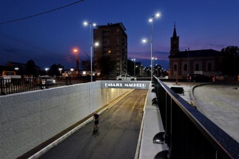 Pasajul Magheru din Oradea va fi deschis în curând circulaţiei. Vezi cum arată! (FOTO)