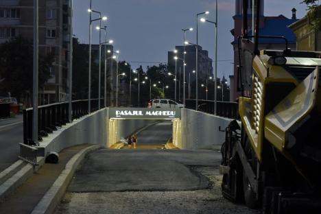 Pasajul Magheru din Oradea va fi deschis în curând circulaţiei. Vezi cum arată! (FOTO)