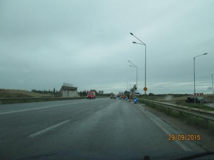Circulaţia pe şoseaua de centură, deviată în weekend pentru lucrări la supra-pasajul din zona străzii Nojoridului