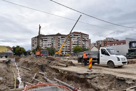 Circulația tramvaielor pe Bulevardul Decebal nu va fi reluată nici în octombrie. Noul termen anunțat de Florin Birta (FOTO)