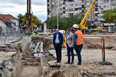 Circulația tramvaielor pe Bulevardul Decebal nu va fi reluată nici în octombrie. Noul termen anunțat de Florin Birta (FOTO)