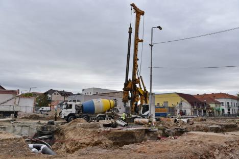 Circulația tramvaielor pe Bulevardul Decebal nu va fi reluată nici în octombrie. Noul termen anunțat de Florin Birta (FOTO)