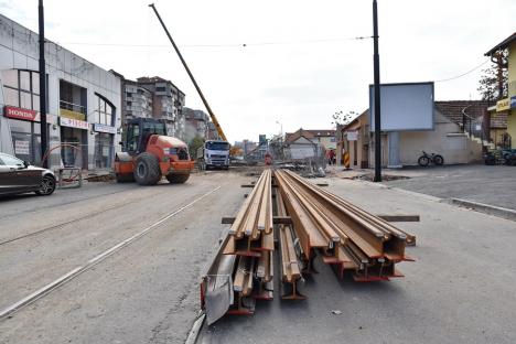 Capătă contur: Se lucrează la realizarea plăcii pasajului Decebal din Oradea (FOTO)