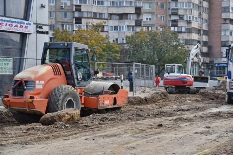 Capătă contur: Se lucrează la realizarea plăcii pasajului Decebal din Oradea (FOTO)