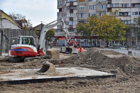 Capătă contur: Se lucrează la realizarea plăcii pasajului Decebal din Oradea (FOTO)