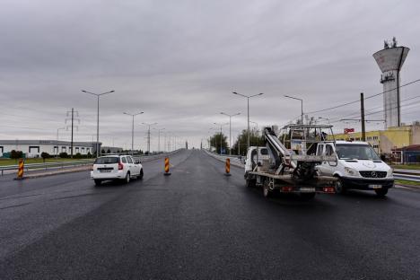 Urmează testele de siguranţă. Pasajul rutier din Calea Borşului ar urma să fie deschis în ultima săptămână din octombrie (FOTO)