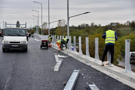 Urmează testele de siguranţă. Pasajul rutier din Calea Borşului ar urma să fie deschis în ultima săptămână din octombrie (FOTO)