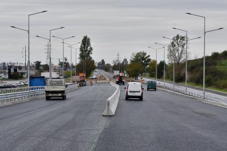 Urmează testele de siguranţă. Pasajul rutier din Calea Borşului ar urma să fie deschis în ultima săptămână din octombrie (FOTO)