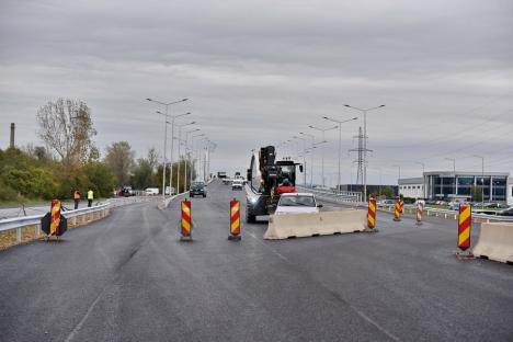 Urmează testele de siguranţă. Pasajul rutier din Calea Borşului ar urma să fie deschis în ultima săptămână din octombrie (FOTO)