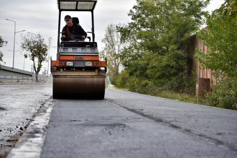 Urmează testele de siguranţă. Pasajul rutier din Calea Borşului ar urma să fie deschis în ultima săptămână din octombrie (FOTO)