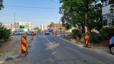 Pasajul Decebal: A fost turnat primul pilot forat din cei 278 care vor forma pereţii noii subtraversări din Oradea (FOTO/VIDEO)