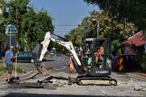 Treziți de clopoțel: Primăria Oradea își încalcă promisiunea de a redeschide bulevardul Decebal odată cu reînceperea școlii (FOTO)