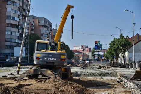 Treziți de clopoțel: Primăria Oradea își încalcă promisiunea de a redeschide bulevardul Decebal odată cu reînceperea școlii (FOTO)