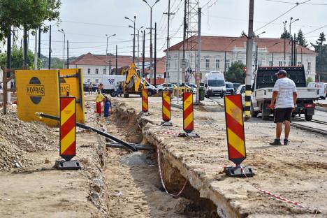 Treziți de clopoțel: Primăria Oradea își încalcă promisiunea de a redeschide bulevardul Decebal odată cu reînceperea școlii (FOTO)