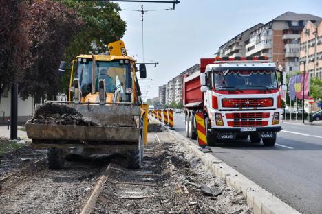 Treziți de clopoțel: Primăria Oradea își încalcă promisiunea de a redeschide bulevardul Decebal odată cu reînceperea școlii (FOTO)