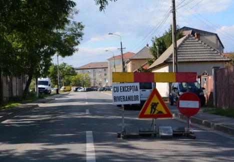 Atenție la trafic! Val de restricții de trafic rutier în Oradea pe fondul șantierelor deschise în paralel