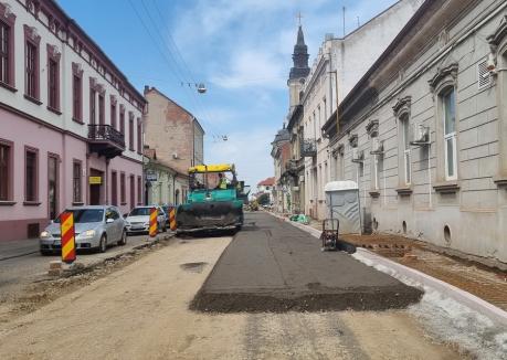 Șantierul de pe strada Traian Moșoiu: în ce stadiu sunt lucrările și când ar trebui să fie gata (FOTO)