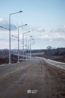 În ritm alert: Porţiunea nouă a drumului expres, de la ieşirea din Oradea spre Biharia, va fi gata în luna mai (FOTO)