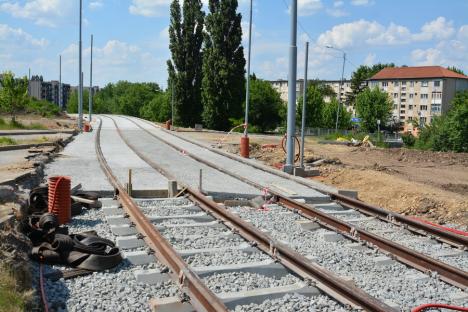 Traficul rutier pe podul din strada Ronald Reagan din Oradea va fi reluat la sfârşitul săptămânii (FOTO / VIDEO)