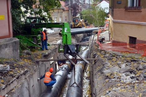 Viceprimarul Mircea Mălan: 'Cartierul Nufărul şi comuna Sînmartin vor avea apă caldă cel târziu din 10 octombrie' (FOTO)