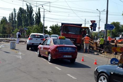 Se lasă rău! Constructorii pregătesc restricţii de circulaţie inclusiv pe Bulevardul Magheru (FOTO)