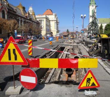 Alte zile fără apă caldă pentru orădenii din centru şi Rogerius