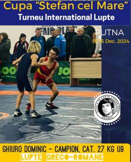 Rezultate bune pentru sportivii orădeni de la Școala de Lupte „Ștefan Rusu” la Cupa „Ștefan cel Mare”