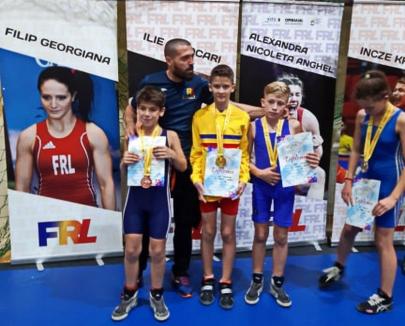 Șase medalii pentru orădenii de la LPS Bihorul, la Finala CN de lupte pentru juniori mici de la Medgidia