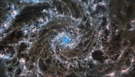Cum arată Galaxia Fantomă: Telescopul James Webb al NASA a surprins noi imagini din spațiu (VIDEO)