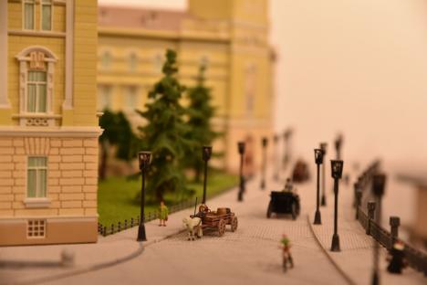 Ași ai miniaturilor: Pasionaţi de modelism, doi soţi au creat machete ale palatelor din Oradea (FOTO / VIDEO)