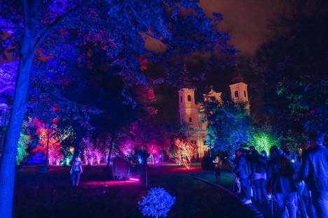 Magic Garden în Oradea. Interviu despre evenimentul care a atras 9.000 de oameni în grădina Palatului Episcopal Romano-Catolic (FOTO)