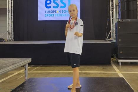 Orădeanca Maia Mureşan a cucerit medalia de bronz la Campionatul European Şcolar de la Belgrad