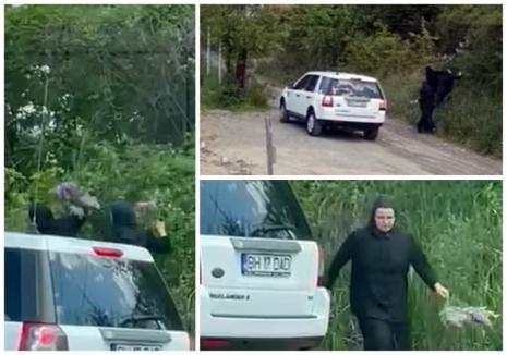 Ruşinică! Mai multe călugăriţe, surprinse în timp ce rupeau flori de liliac de pe o stradă din Oradea (FOTO / VIDEO)