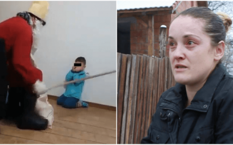 Mama băieţelului terorizat de Moş Nicolae: 'Am crezut că e bine ce fac' (VIDEO)