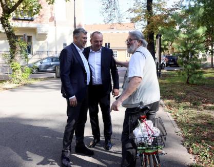 Premierul Marcel Ciolacu la Oradea: 'Proiectul fabricii Nokian ne-a inspirat' (FOTO)