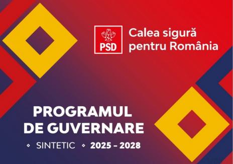 Lansarea Programului de guvernare al PSD 2025-2028 / Cum va arăta România peste 5 ani, cu un guvern social-democrat (Lista obiectivelor asumate)