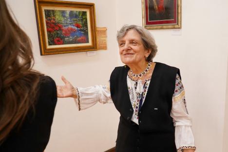 Expoziția de tablouri din mărgele a doctoriței Mariana Casian încă mai poate fi vizitată în Cetatea Oradea