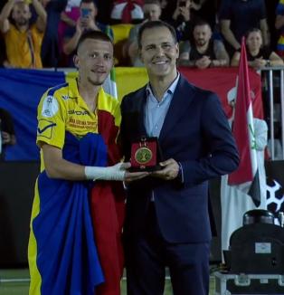 România a devenit campioană mondială la minifotbal. Un jucător din Oradea a fost eroul finalei și a primit „Gheata de Aur”! (VIDEO)