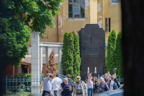Marșul Memoriei, la Oradea, la 78 de ani de când din oraș a plecat primul tren spre lagărele naziste. Prim-rabinul Shraya Kav: „Unii nu au înţeles nimic...” (FOTO / VIDEO)