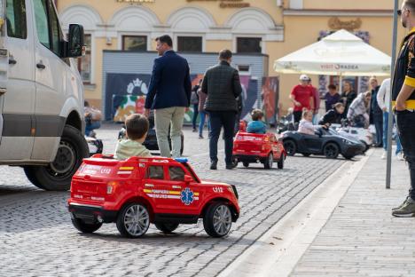 Maşinuţe pentru copii, la Oradea Festifall! Urban Toys vă aşteaptă în Piaţa Unirii (VIDEO)